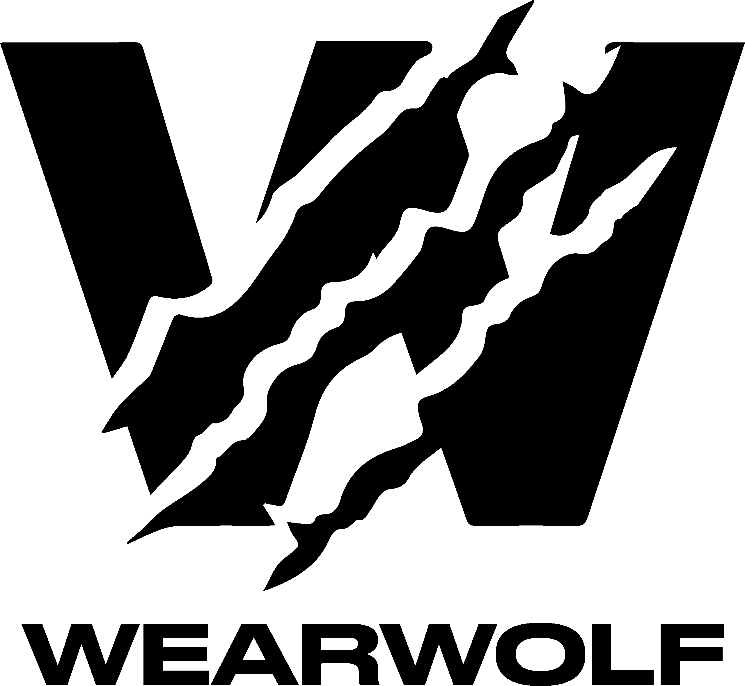 WEARWOLF SUBLOGO Black with text